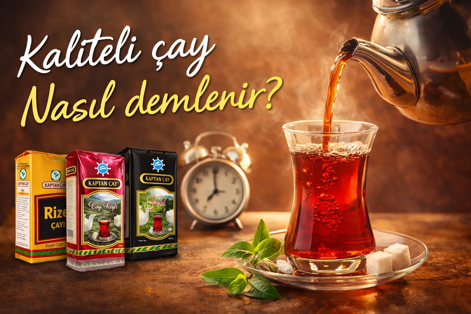 Çay nasıl demlenir?